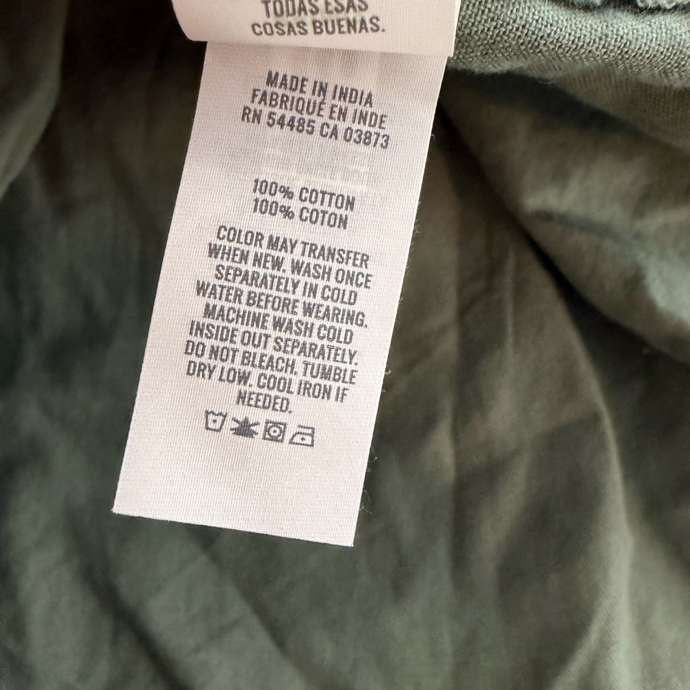 NWT Aerie Faded Boyfriend Button Down - Picture 10 of 11